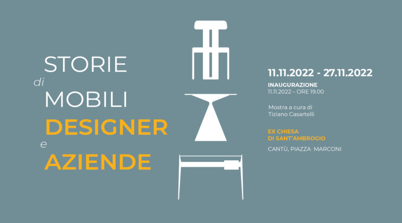 Mostra “Storie di mobili, design e aziende”